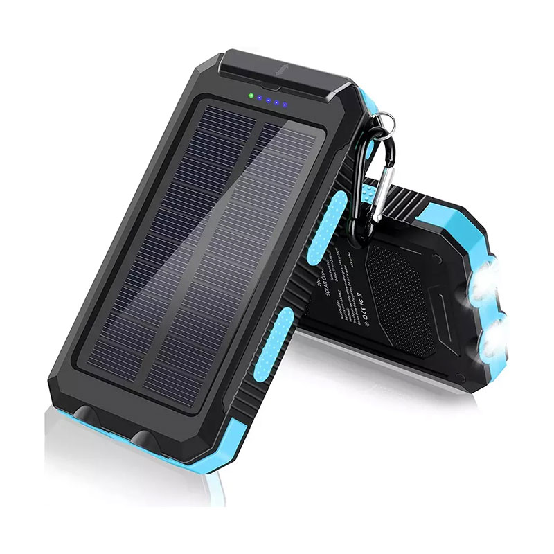 Caricabatterie portatile Solar Power Bank 20000mAh